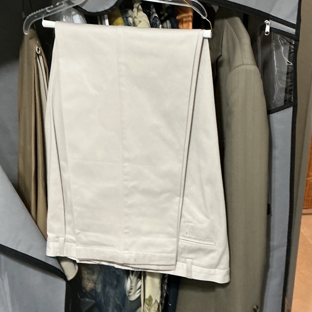 L.L. Bean Men's Cream Chinos